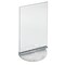 Azar Displays Two-Sided Revolving Acrylic Sign Holder, 11inW x 17inH, 2PK 108558 - alternate 1